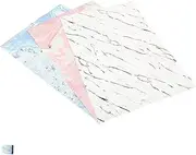 jojofuny 3 Sheets Thick Soap present Wrapping Paper Marbling Pattern Design for Christmas Birthdays Weddings for DIY Projects and Elegant Presentations