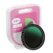 43mm ND Filter Variable ND Lens ND2-ND400 Adjustable Neutral Density Filter