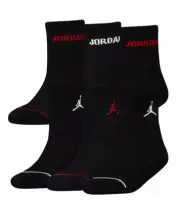 JORDAN UNISEX YOUTH AND ADULTS SOCKS CREW YTH SZ 5Y-7Y , Men 6-8 , WOM 6-10 FRES