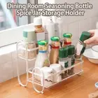 Seasoning Jar Holder Ergonomic Keep Tidy Kitchen Worktop Standing Cooking