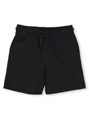 Toddler Boys Knit Short 6 BLACK (SOLID)