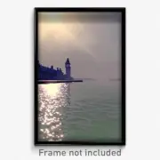 Pixel Art Poster - Pure Quay (8 Bit Psychedelic Trippy Weird Video Game Print)
