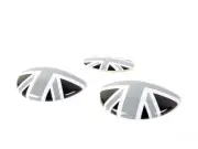 For Mini R55 R56 R57 R58 UK Black Flag Interior Door Handle Glove Box Cover