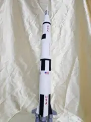 1/144 Scale NASA Saturn V Rocket Model 3D Build Painted Detail version Big Size