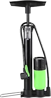 Manual Tire Inflator Pump, Air Pump Inflator - 160 PSI Portable Floor Valve Inflator with Pressure Gauge,Riding Supplies, Electric Scooter Inflator Tools, mo
