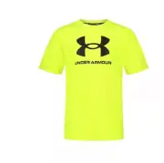 New Under Armour Boys' Logo Short Sleeve Shirt Choose Size YXL