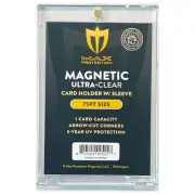 50ct Max Pro UV Ultra Clear Magnetic Card Holder 75pt for Sleeved Cards