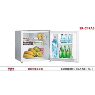 【信瑋電器】台灣三洋 節電小冰箱 【SR-C47A6/C97A1/C98A1/C102B1】 歡迎聊優惠
