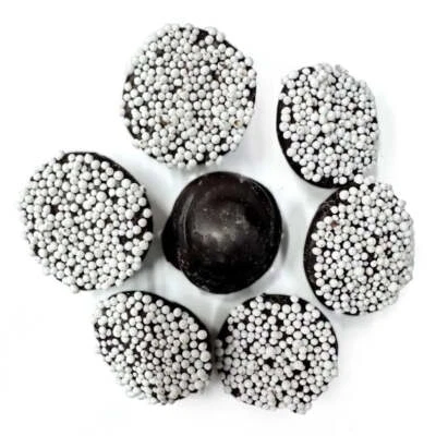 NY CANDY SHOP Dark Chocolate Nonpareils - Premium Quality