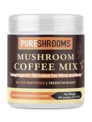 Mushroom Instant Coffee W/Ultra Concentrated Organic Lion'S Mane Reishi & Cordyc