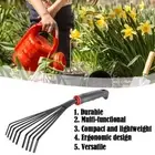 Gardening Hand Rake Leaf Rake Rakes Small Garden Rake NEW AU Rakes X8P5