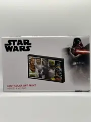 Star Wars Lenticular Art Print - CultureFly Heroes & Villains