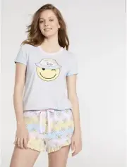 PETER ALEXANDER Daisy Flutter PJ Set Size Medium BRAND NEW