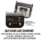 HLD(HARD LIKE DIAMOND)10 Blade*Fit Oster A5 A6,Andis AGC,Wahl KM PET Clippers