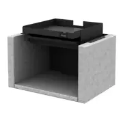 Osburn OA10241 Soap Stone Base Kit with Log Storage for Osburn Inspire 2000 Wood
