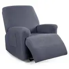 TAOCOCO Recliner Cover 4-Pieces, Stretch Sofa Slipcover 1 Seater Couch Protec...
