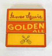 James Squire Golden Ale Metal & Enamel Beer Tap Badge / Decal Mint Unused!