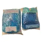 2- Blue EASTER GRASS Easter Jubilee MADE IN USA NOS NIP Kmart Vintage