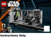 LEGO INSTRUCTIONS ONLY DARK TROOPER ATTACK 75324 New book from set