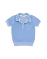 Minnow Boys' French Terry Polo - Baby, Little Kid, Big Kid