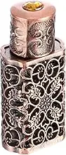 Luxshiny Engraved Essential Oil Spray Bottle Antique Hollow Flower Design for Travel Leak Perfume Vial for Cosmetic and DIY Crafts