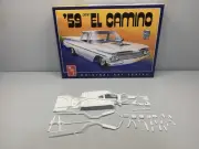 AMT 1/25 1959 El Camino Chassis And Parts /Junkyard/Diorama