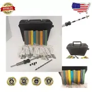 27-Piece Slimline Pen Kit Starter Bundle with Carrying Case - 10 Kits Included