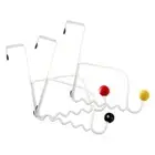 3 Pcs Over Door Hooks Towel Holder Hanging Coat Rack for Kitchen Bathroom