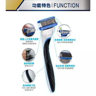 Schick 舒適 HYDRO 5水次元5刮鬍刀片(4入)【小三美日】DS002642