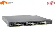 Cisco Catalyst WS-C2960XR-48FPD-I 48 Port PoE+ Gigabit Switch PWR-C2-1025WAC