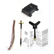 3.3G 4W FPV VTX 8CH 4000mw FPV Video Transmitter for FPV RC Racing Drone Z4Y3