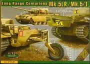 Ace Models 1/72 CENTURION Mk.5 LR Mk.5/1 Long Range Main Battle Tank