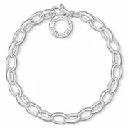 NEW Thomas Sabo Sterling Silver Large Belcher Bracelet Sizes Charm Club CX0032