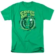 Green Arrow On Target DC Comics Licensed Adult T-Shirt