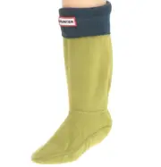 Hunter 1101 Kid's Green Original Crab Cuff Boot Socks Size XL