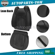 For 08-12 Buick Enclave Passenger Bottom-Top Perforated Leather Seat Cover Black