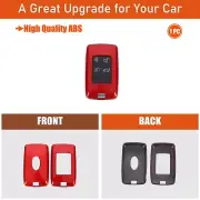 ABS Red Smart Key Fob Case Shell Cover For Land Rover 2018+
