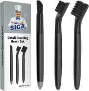 Grout Cleaner Brush Set, Detail Cleaning Brush Set Tiles, Sinks, Drains, Grout