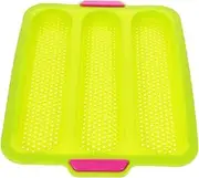 VALICLUD Silicone Bread Stick Mold Wave Stick Baking Mould Baking Tray Heat Evenly Kitchen