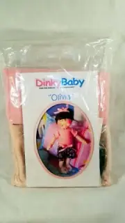 Dinky_Baby_Olivia_Kit_Materials_Patterns_CD_18_Inch_Dolls_Fabric_Wig_Accessories