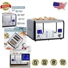 Premium 4 Slice Toaster with Extra Wide Slots & Smart LED Countdown Display