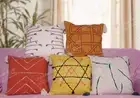 TNT Pillow Cushion Cover 18"x18" For Sofa Office Cushion Cover 5 Set Handmade