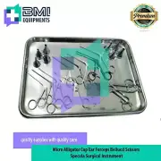 Micro Alligator Cup Ear Forceps Bellucci Scissors Specula Surgical Instrument