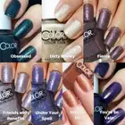 Color Club Seven Deadly Sins Collection 7x Nail Polish Textured Shimmer Fall