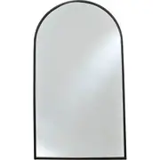 LVD Arch Xl Metal 160.5cm Mirror Wall Hanging Home Decorative Display Matt Black