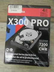 Toshiba X300 Pro Gray 4 TB Storage Performance Gaming Internal Hard Drive