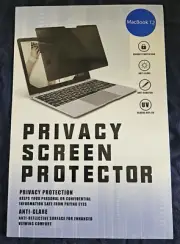 Anti Reflecting Privacy Screen Protection For MacBook 12"