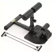 NNETM 1pc Squat Training Machine - Sit-up Auxiliary Device - Black