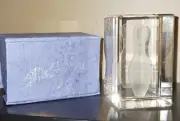 Laser Etched Crystal 3D Bowling Pin Crystal For Light Base/Paperweight