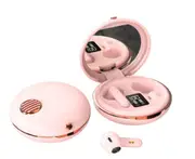 090 Makeup Mirror Earphones TWS Wireless Bluetooth Music Earphones